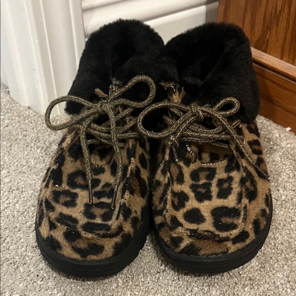 Leopard print Hey Dudes Womens - Picture 1 of 1